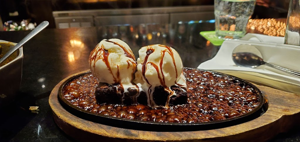 Sizzling brownie