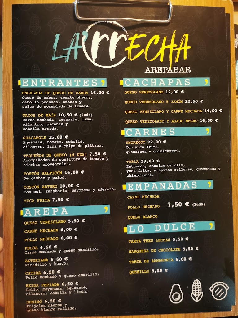La'rrecha — Carta