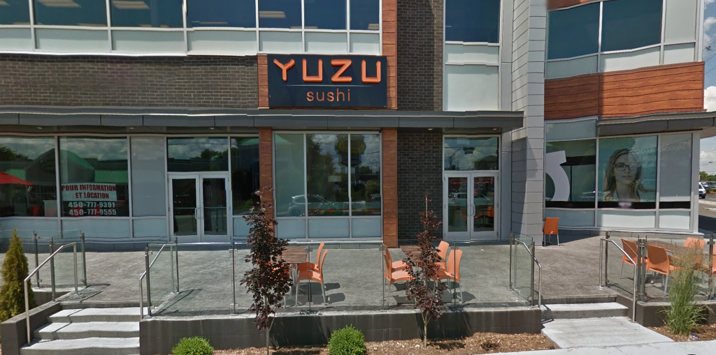 Yuzu sushi in Granby
