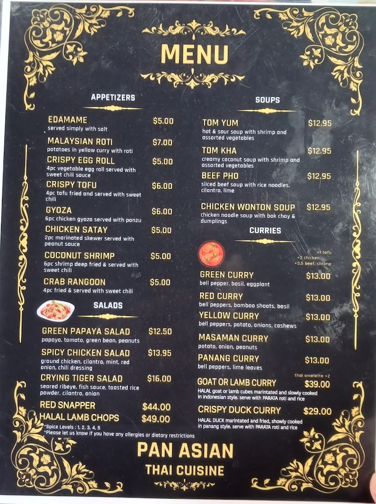 Pan Asian Thai Cuisine