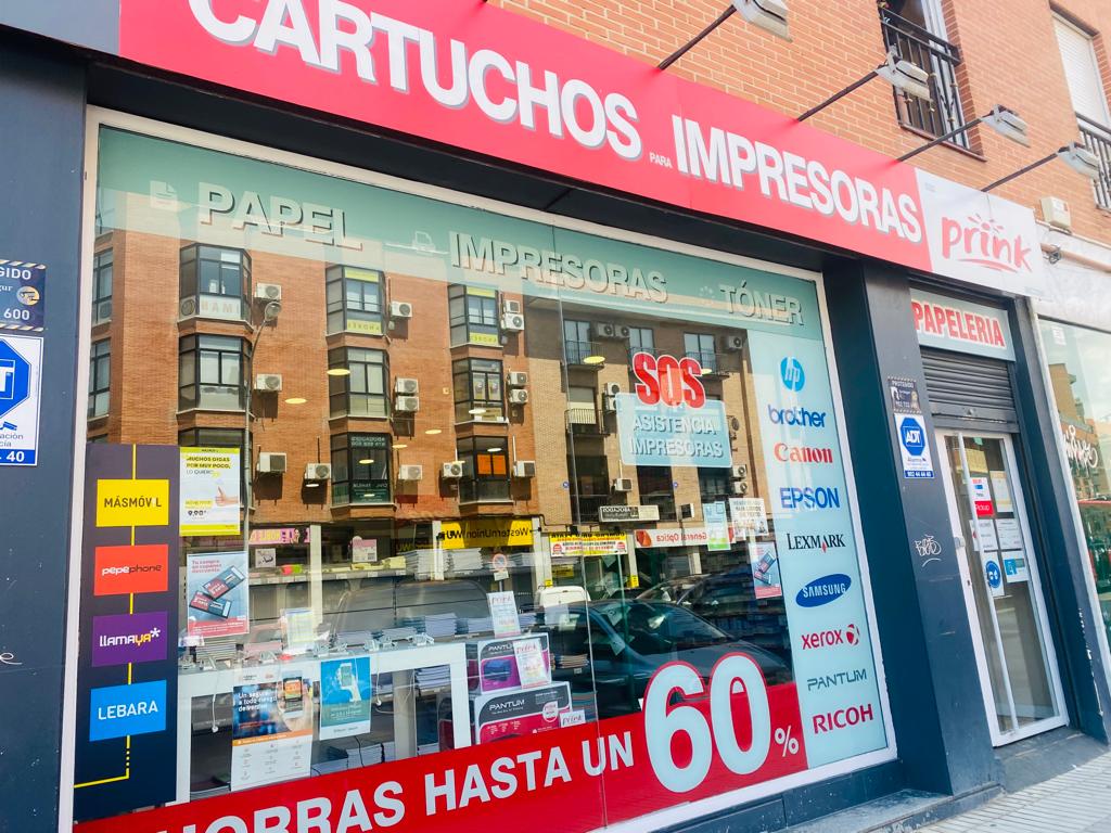Prink | Cartuchos, toner e impresoras - Fuenlabrada C/Leganes — Del propietario