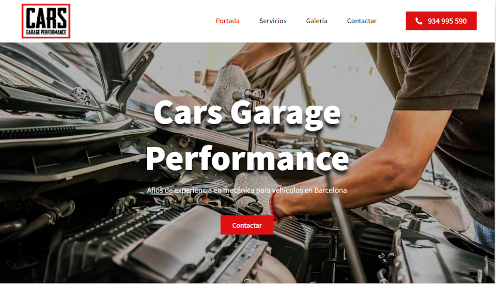 Cars Garage Performance — Del propietario