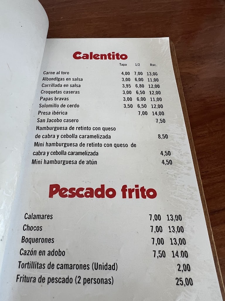 El Punto De Encuentro. Cafe bar — Carta