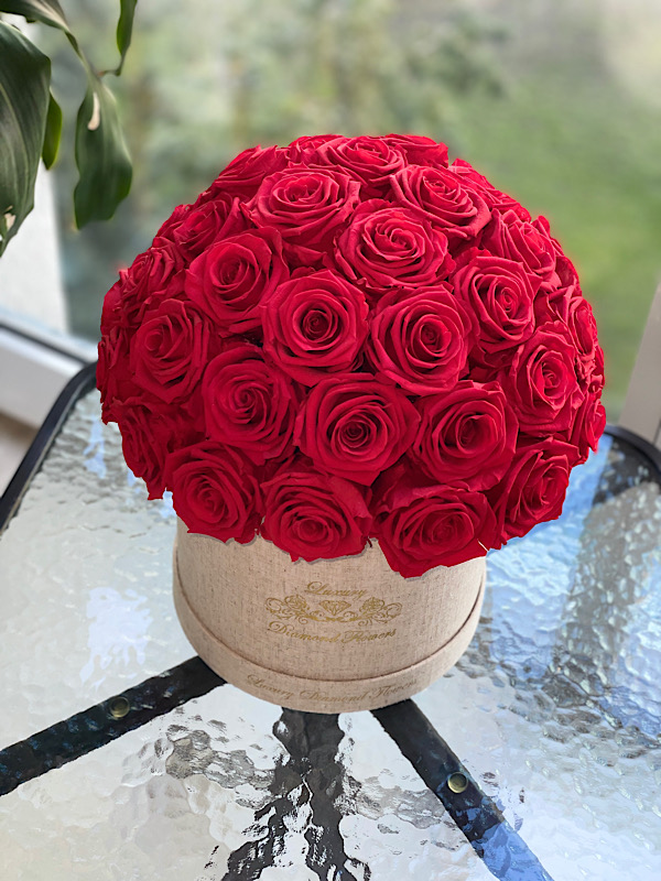 Luxury Diamond Flowers