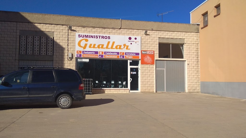 Electrodomesticos y ferreteria en Suministros Guallar (Alcaniz)