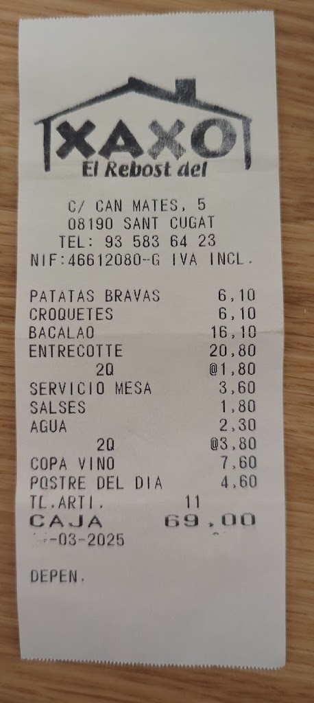 El Rebost del Xaxo — Mas recientes