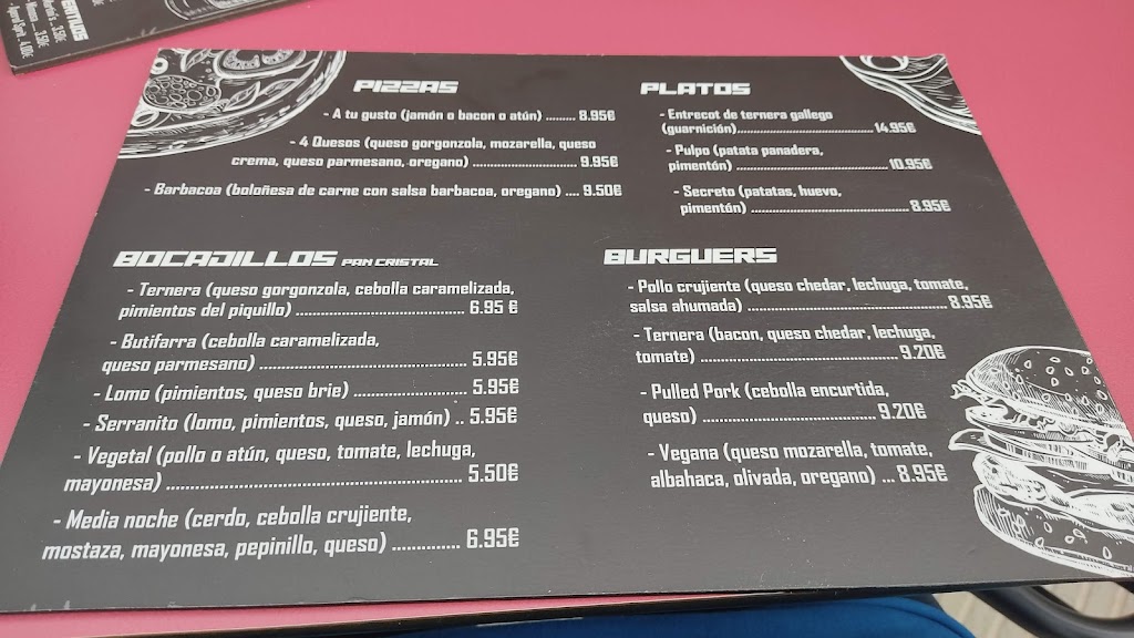 D'Copas Martorell — Carta