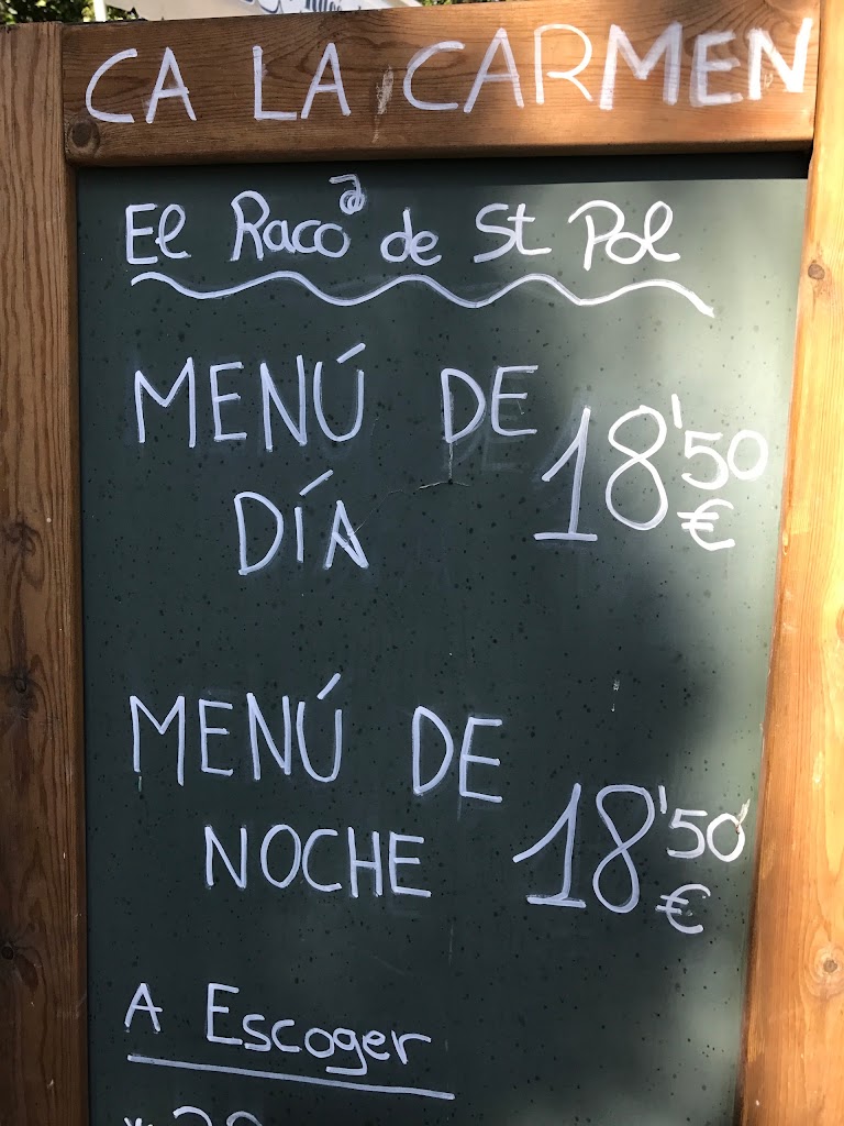 El Raco de Sant Pol — Carta