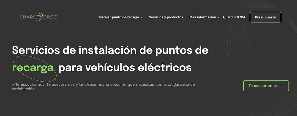 Chargeverse | Instalacion de Puntos de Recarga