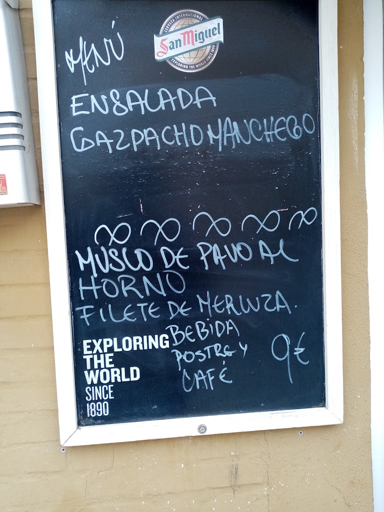 El Raco de Maria burjassot — Carta