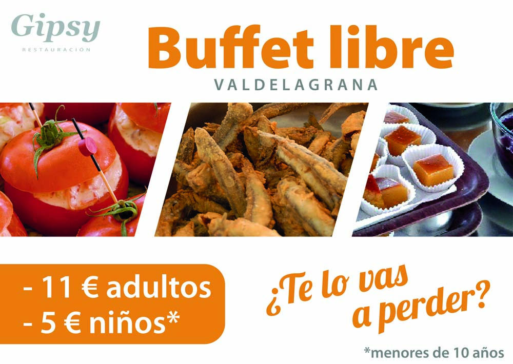 Restaurante Buffet Libre Gipsy — Carta
