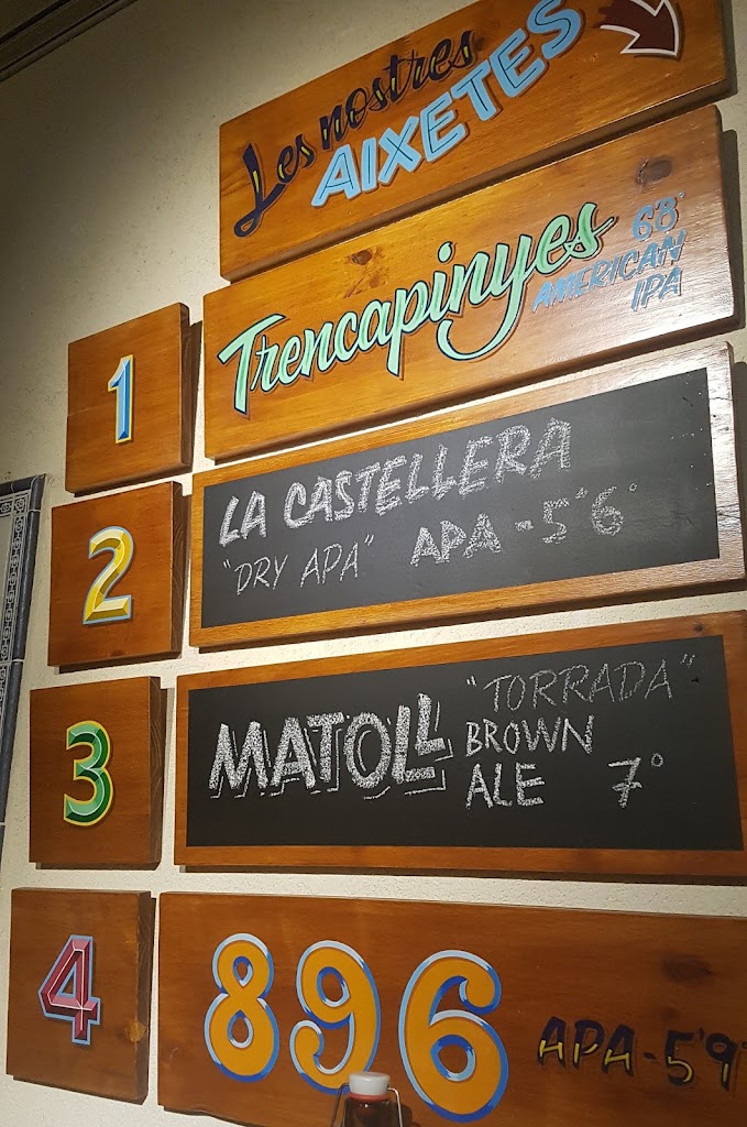 Beerretans & Ca La Nisa 24 — Carta
