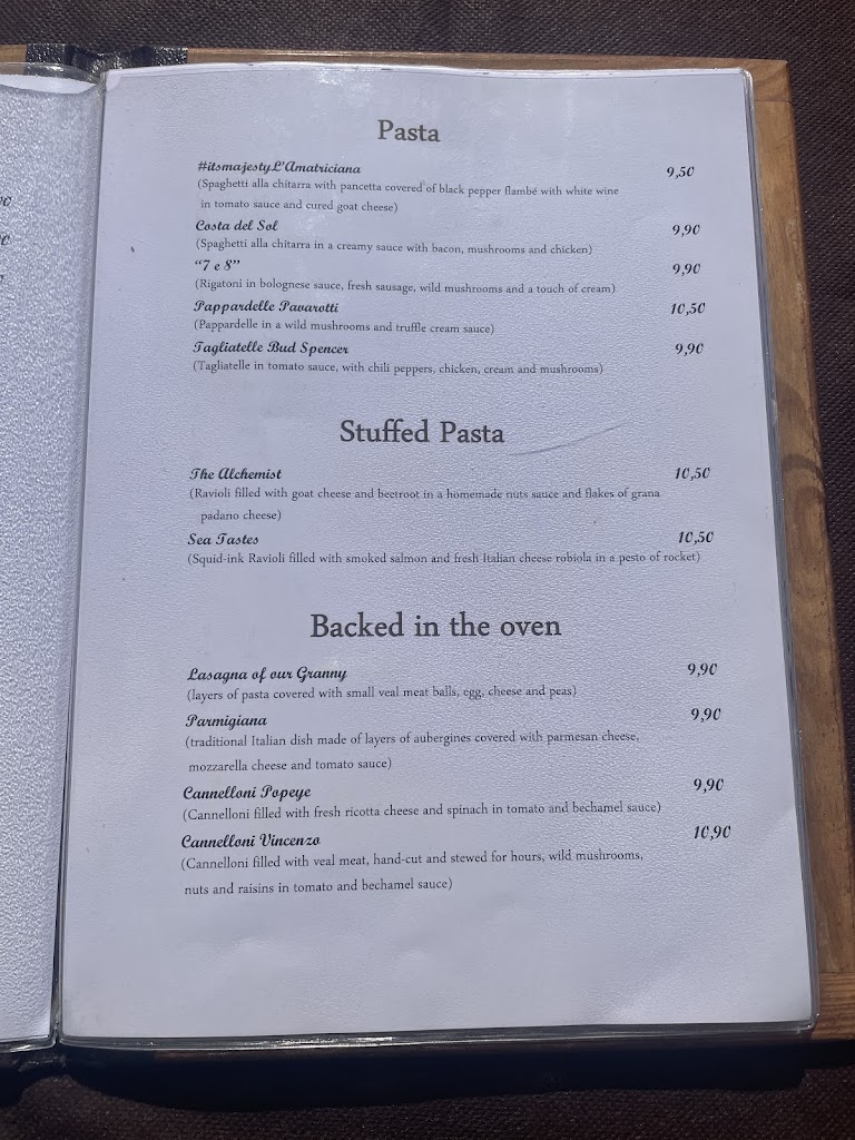 Il Rifugio — Carta