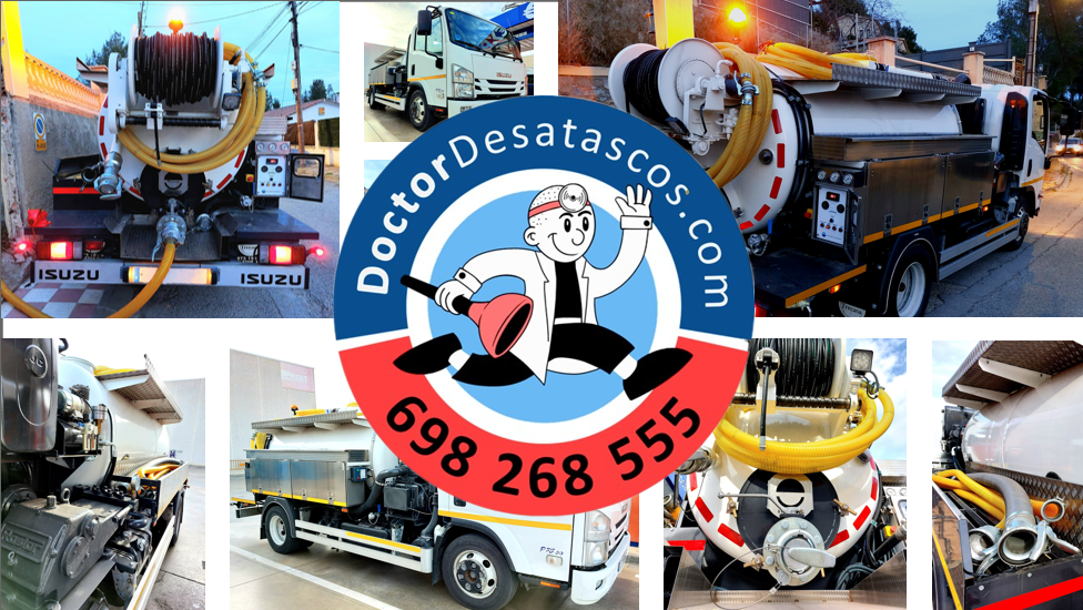 Doctor Desatascos Camion CUBA - Barcelona - 24/7