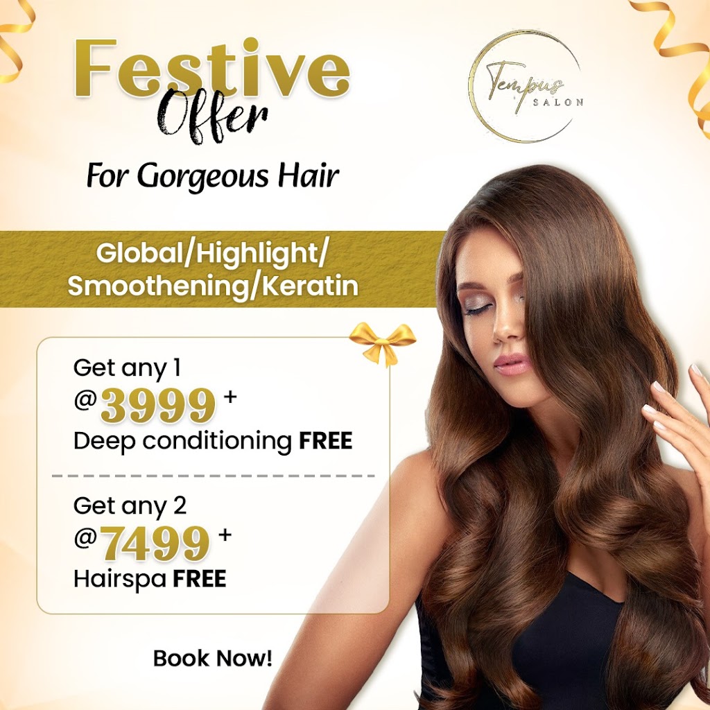 Tempus Salon Luxury Salon Hair Treatment Makeup Studio Hair Salon Best Salon Noida 74