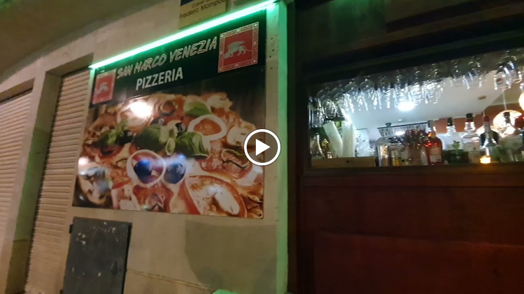 Pizzeria cocteleria cafeteria San Marco Venezia — Videos