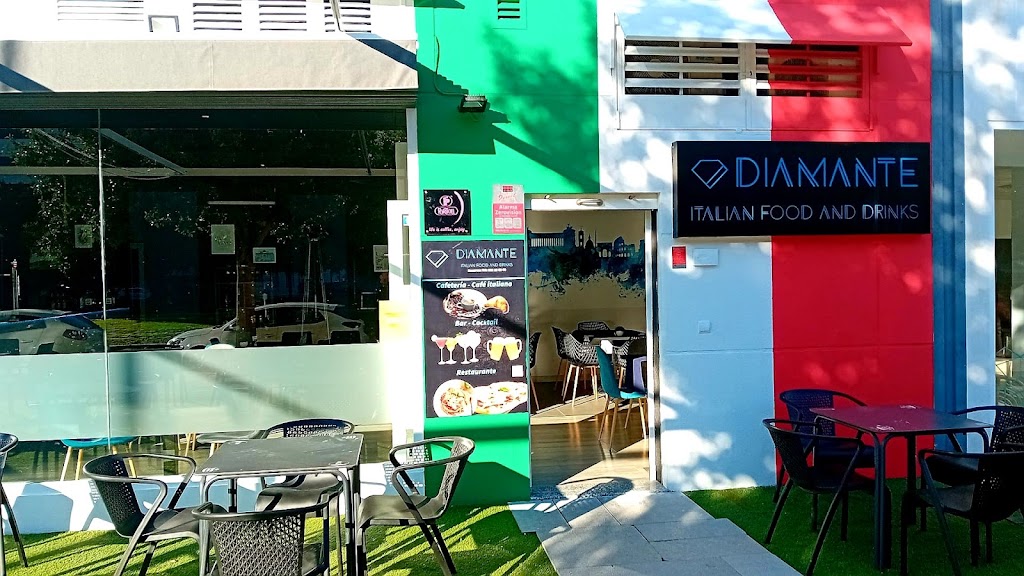 Diamante italian food and drinks