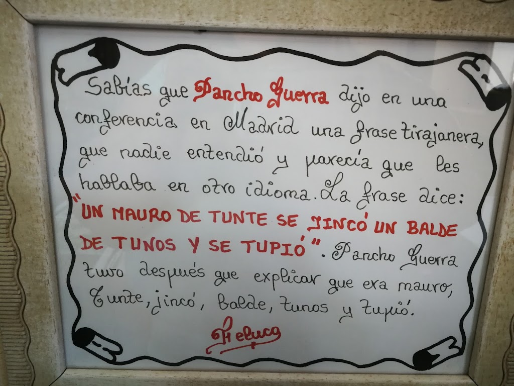 Restaurante De Romeria — Carta