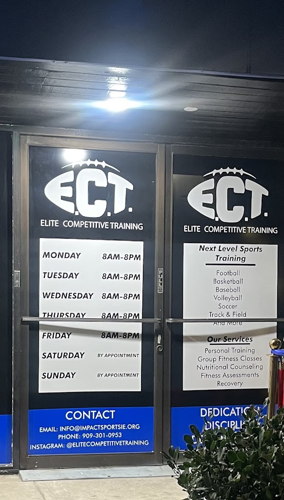 Elite Competitive Training ECT