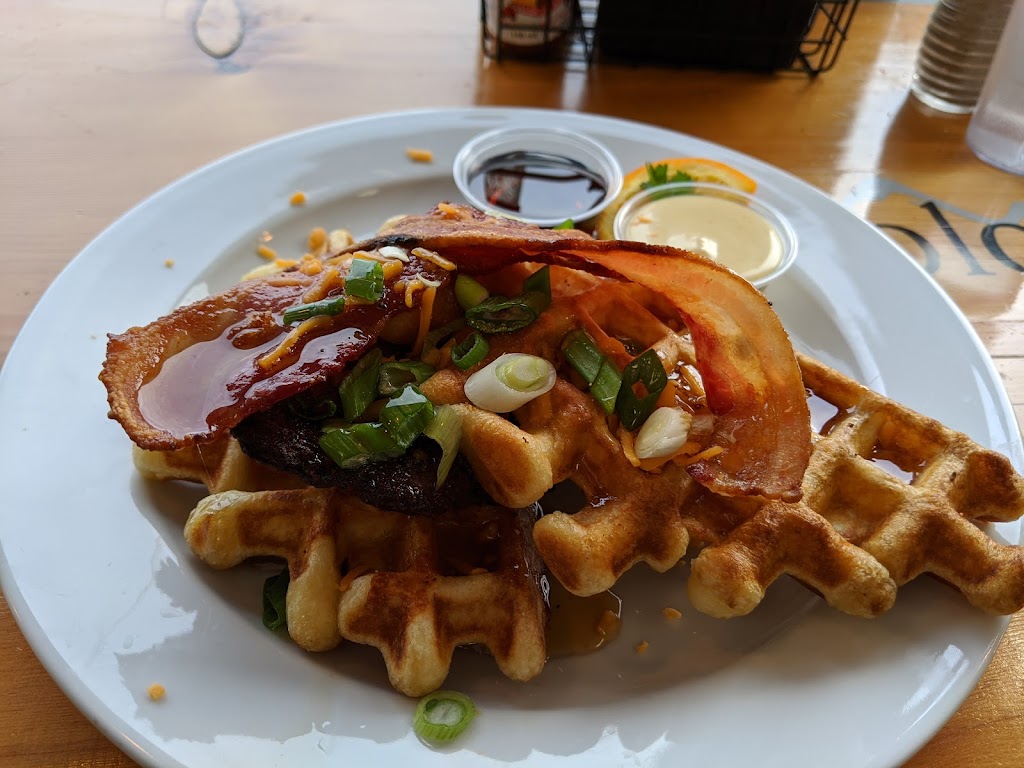 Chicken and waffles