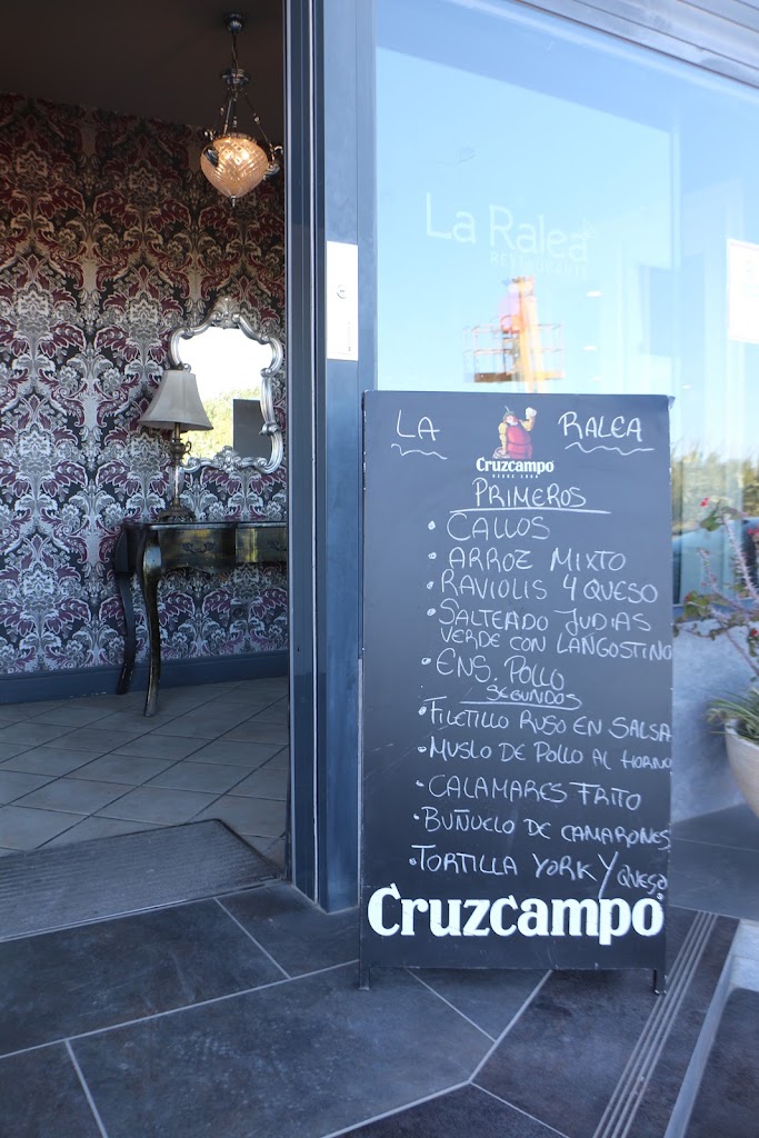 Restaurante La Ralea — Carta