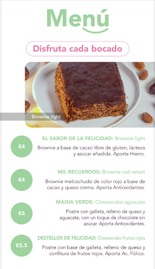 Sukacita Pasteleria Nutritiva y Funcional — Pastel