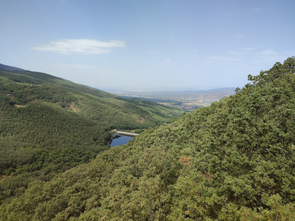 Mirador en la ruta "La Chorrera"