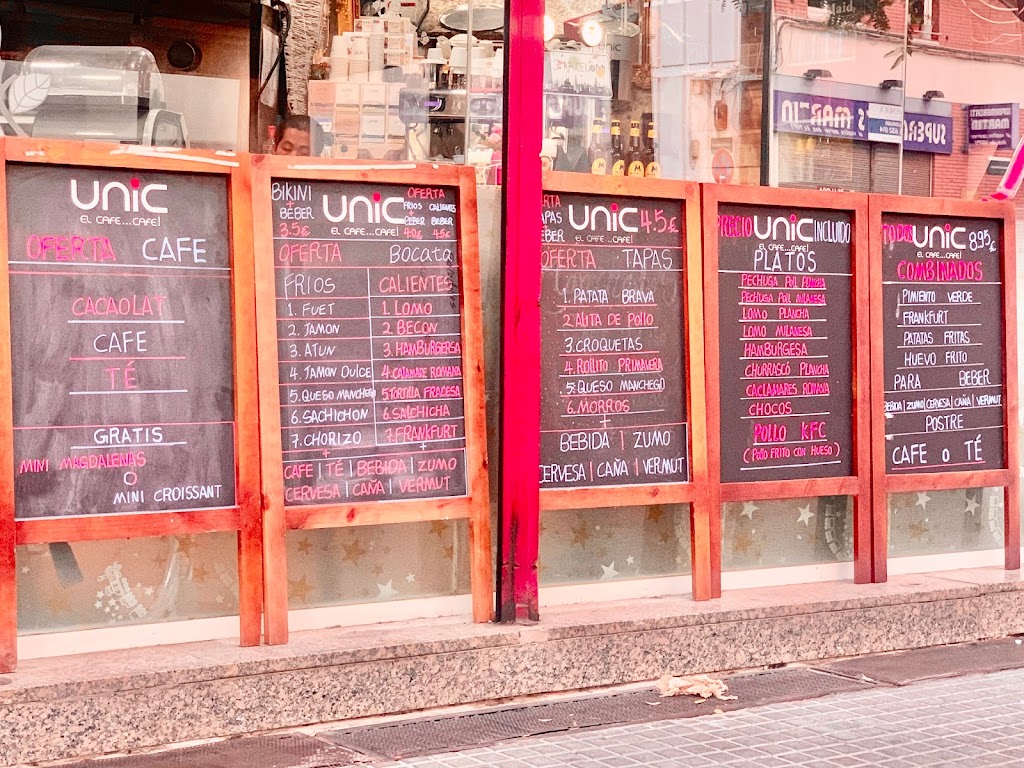 Cafeteria Las Flores — Carta
