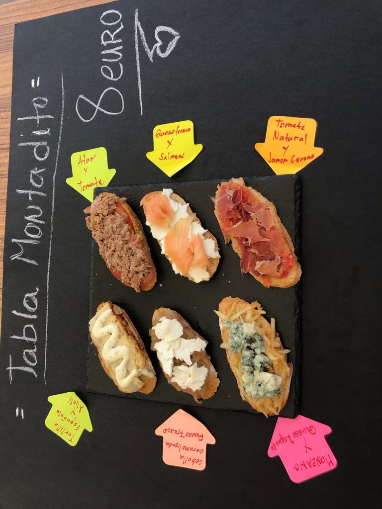 Bar Cafeteria Central — Carta