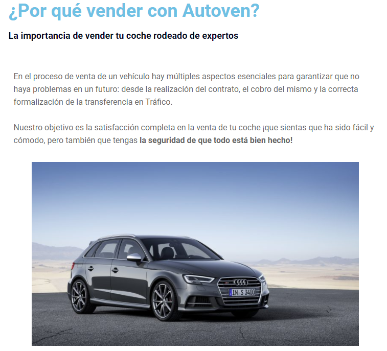 AUTOVEN — Del propietario