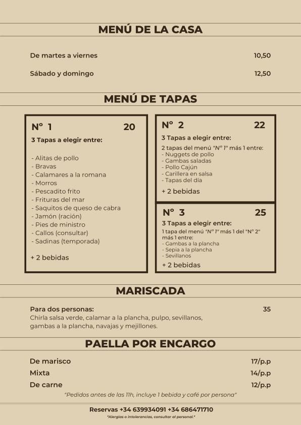 Calafell Tapes — Carta