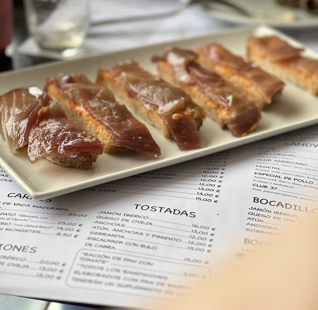 CAFE-BAR 37 — Carta