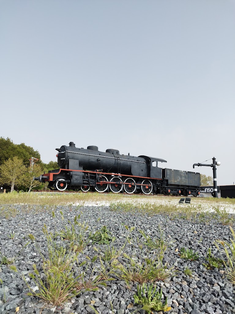 Locomotora bienvenida Alcazar de San Juan