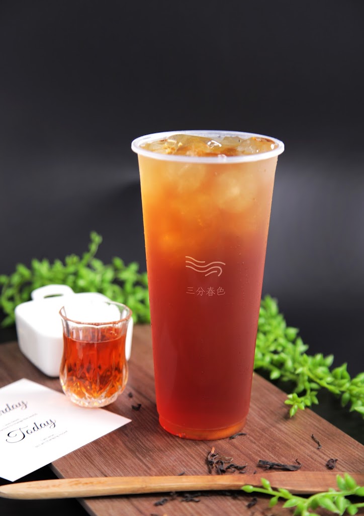 三分春色 左營大路店 | 高雄左營手搖飲料店 | 下午茶冰店 | 外送茶飲 | 珍珠奶茶 | 奉茶日 | 蓮池潭飲料店 的照片