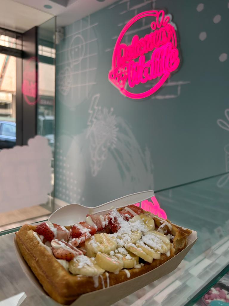 Delicious waffle — Comida y bebida