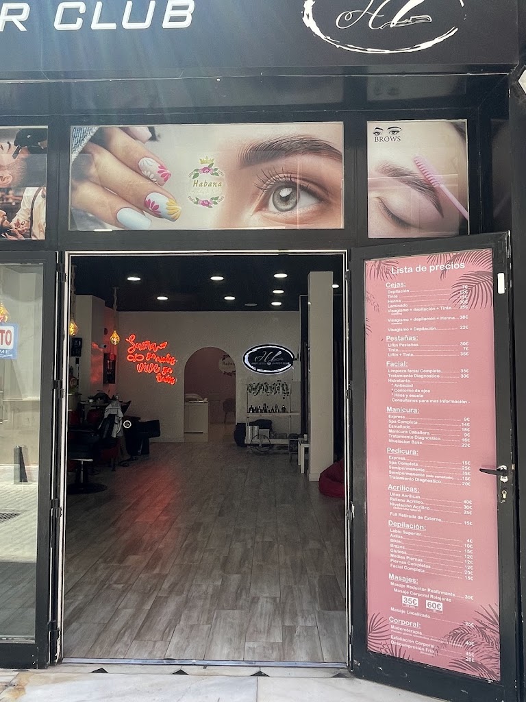 HABANA Beauty & Nails — Carta