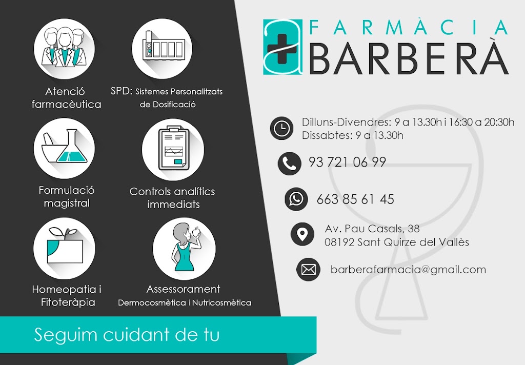 Farmacia Anna Barbera Faura — Del propietario