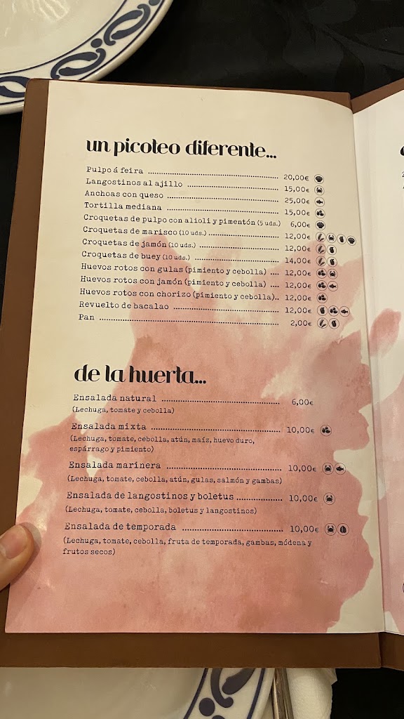 A Bodega — Carta