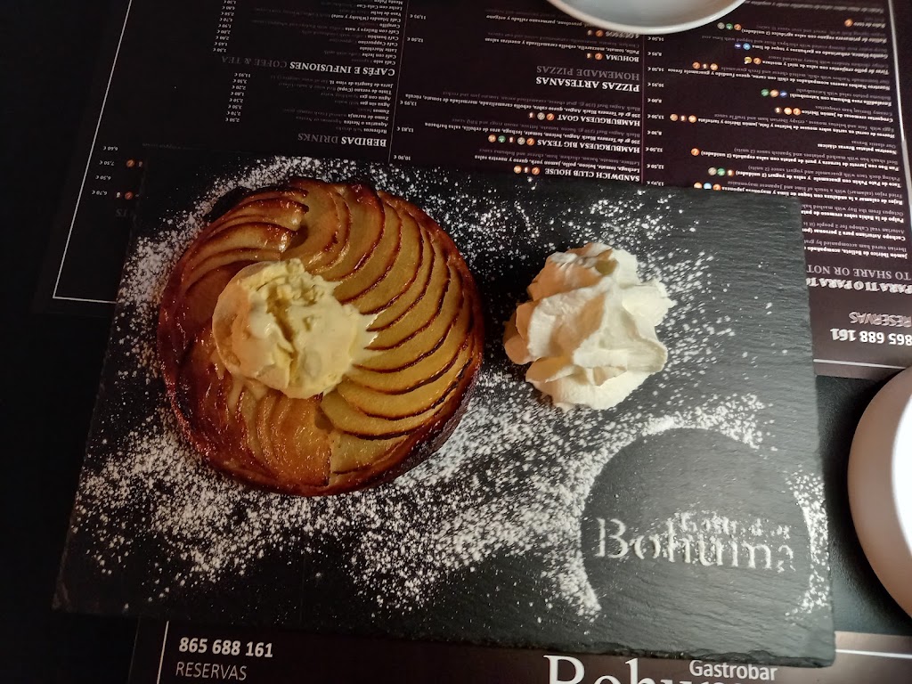 Bohuma Gastrobar — Carta