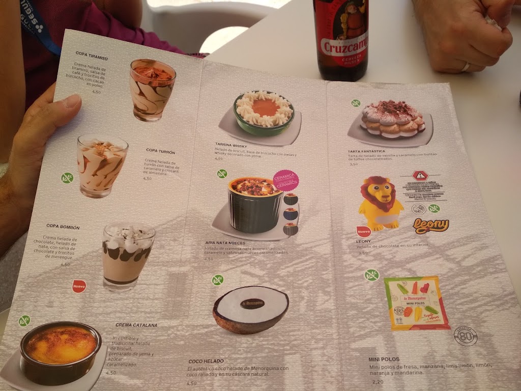 Cerveceria Restaurante La Noria 2019 — Carta