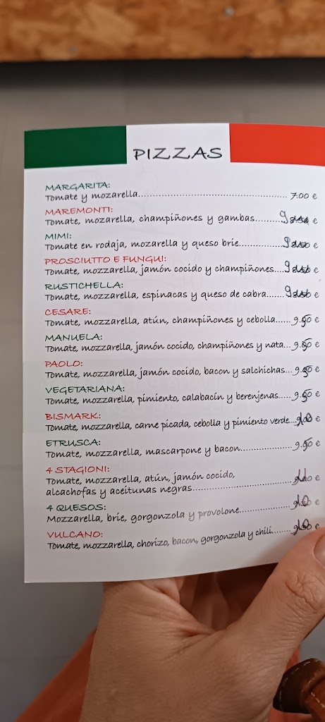 Come da Paolo — Carta