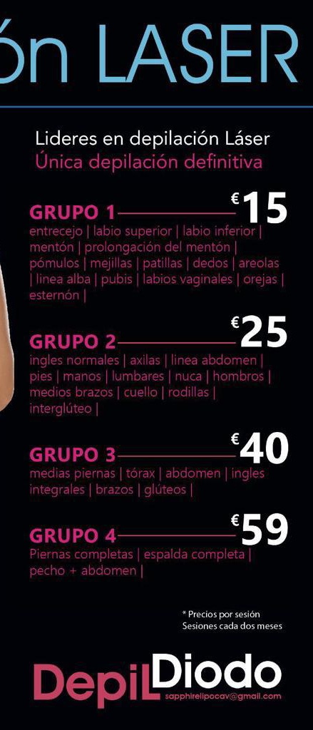 Salon Damas — Carta