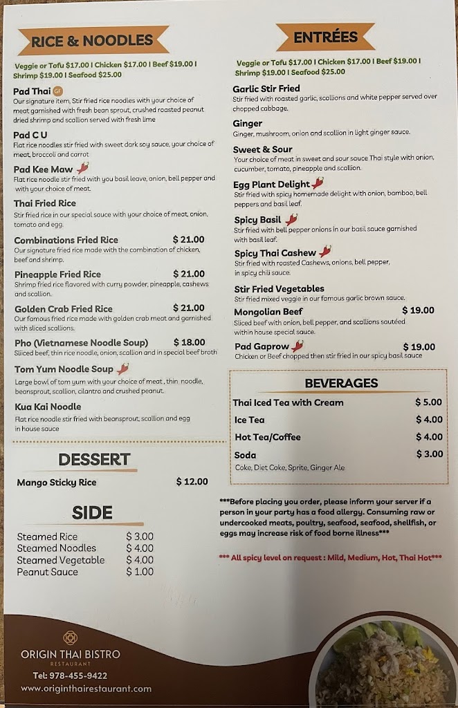 Origin Thai Bistro