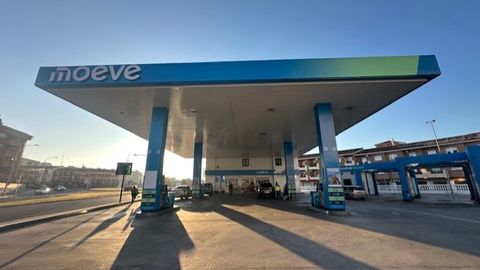 Estacion de servicio Moeve, antes Cepsa