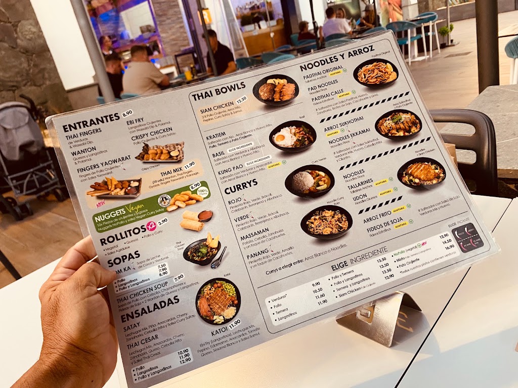 padthaiwok CC Mogan Mall - Las Palmas de Gran Canaria — Carta