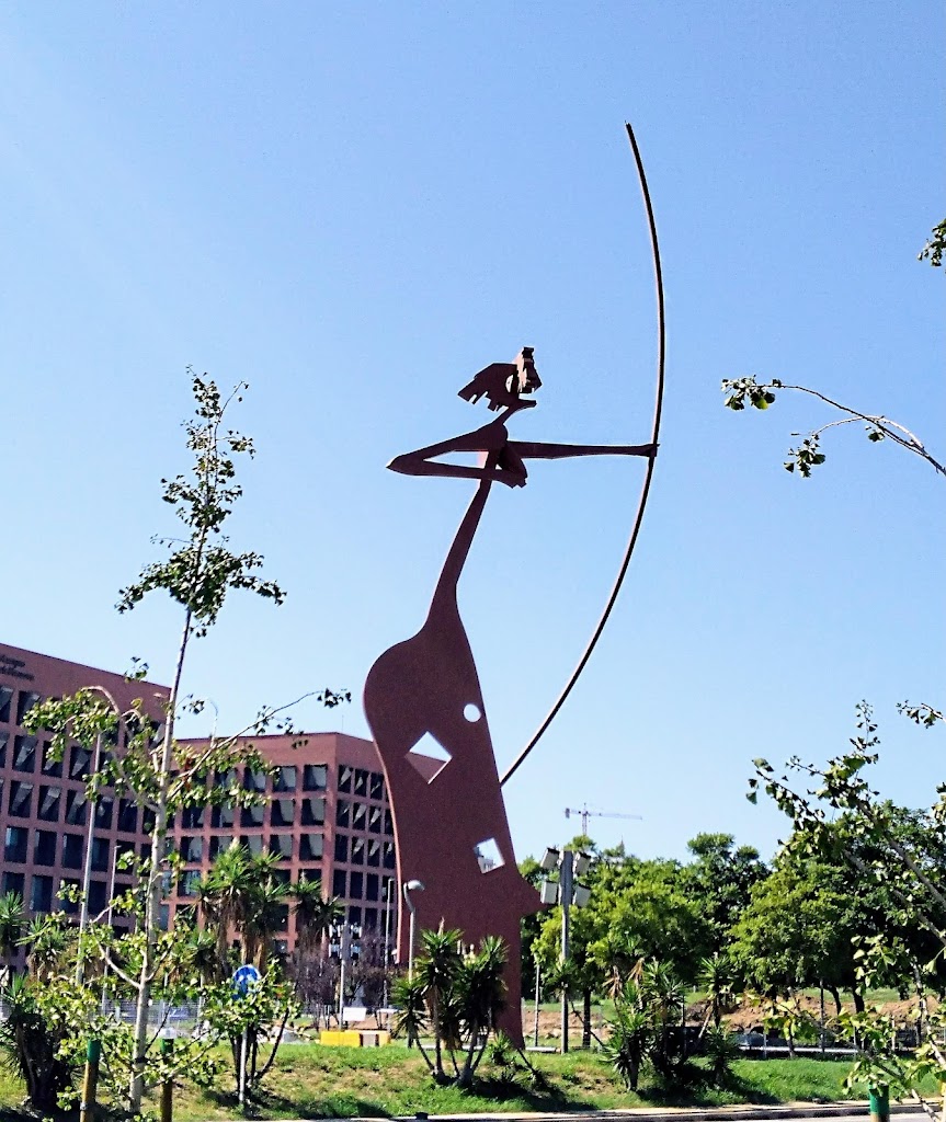 Escultura. Laia l'arquera de Josep M. Rovira i Brull