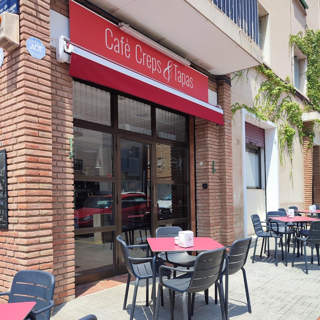 Cafe creps tapas