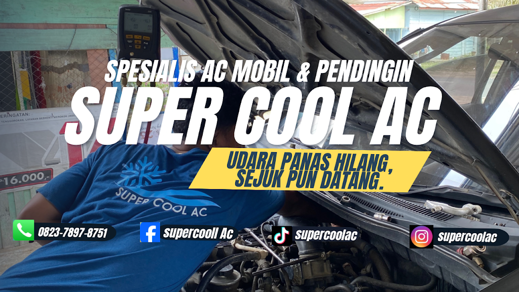 BENGKEL SUPER COOL AC 2 kuamang kuning