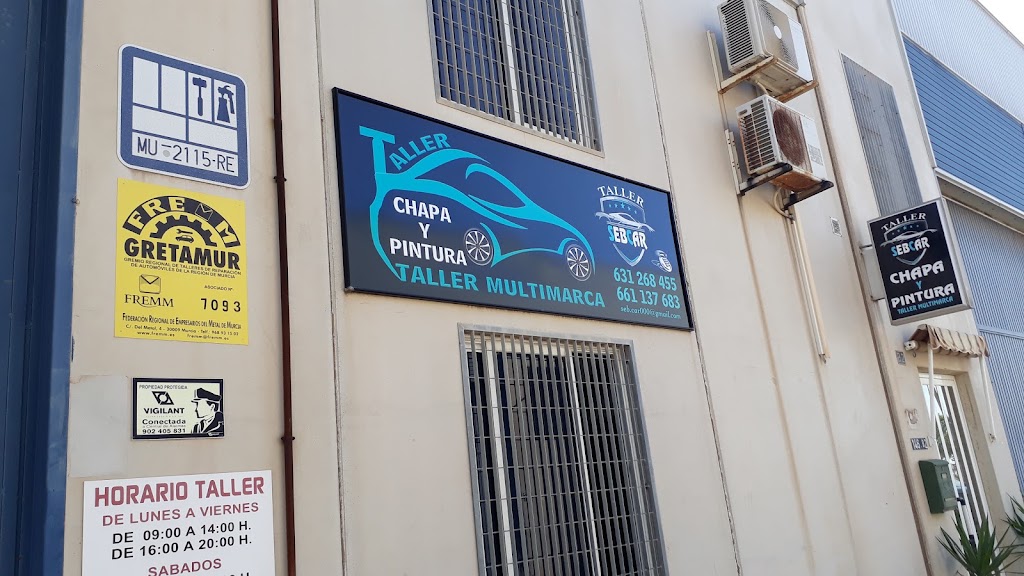 SEBCAR taller de chapa y pintura — Exterior