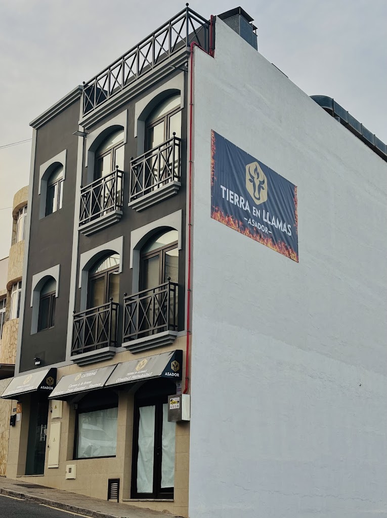 Asador Tierra en llamas